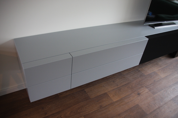 Media meubel zwevend speakerdoek